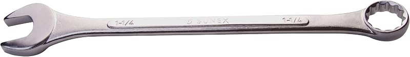 Chave Combinada Sunex Tools 740A 1-1/4 pol. com Painel Elevado, Aço-Liga CRV
