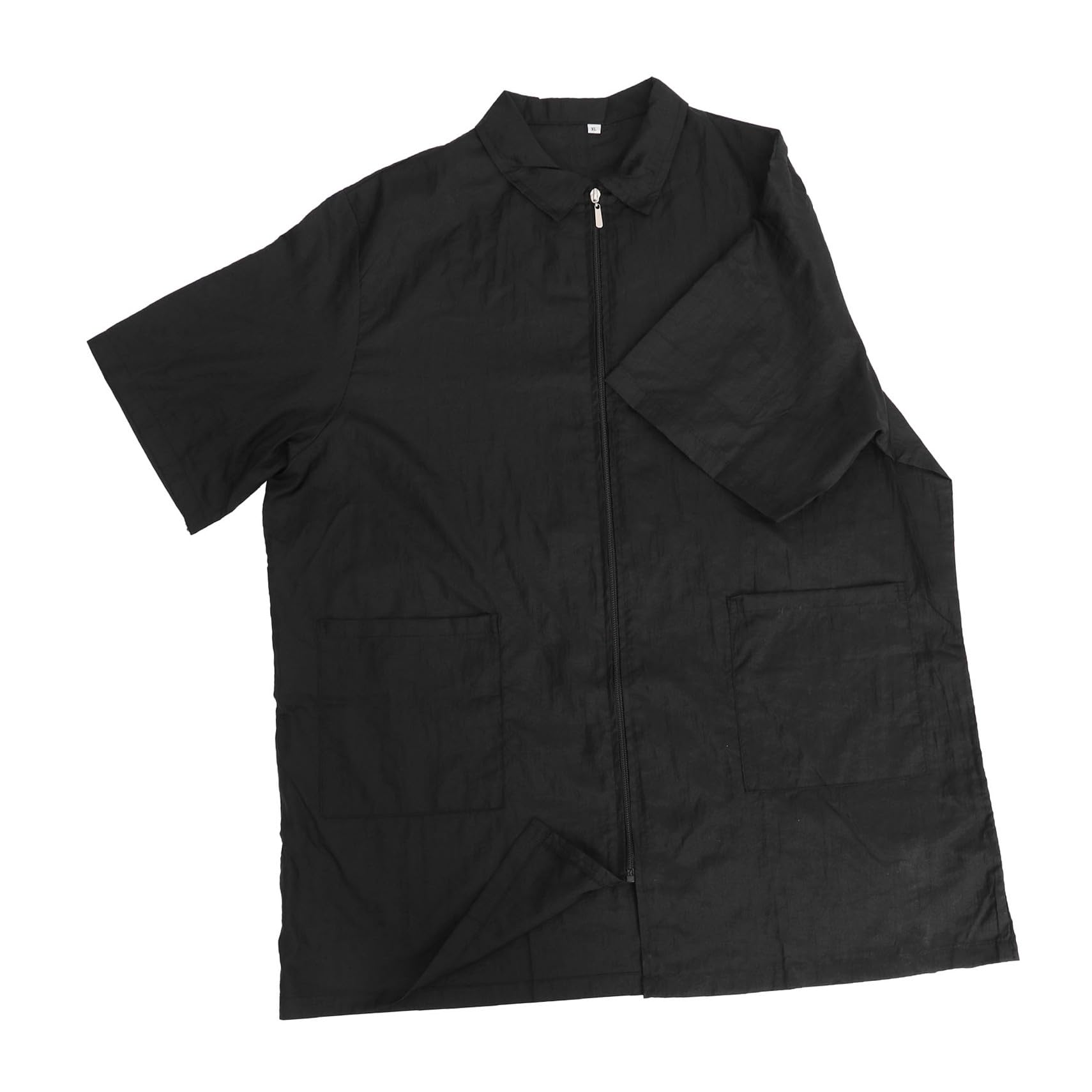Ropa de peluquería transpirable bolsillos ropa de trabajo salón 8