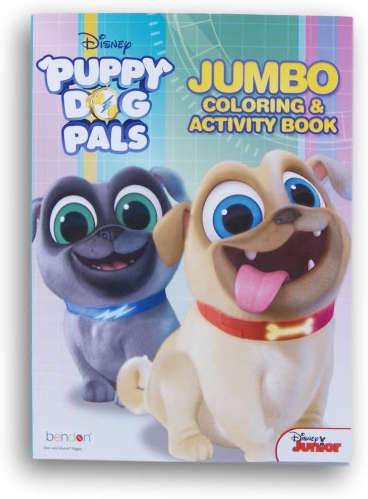 Bendon Publishing International Puppy Dog Pals Coloring and Activity Book - 64 Pages