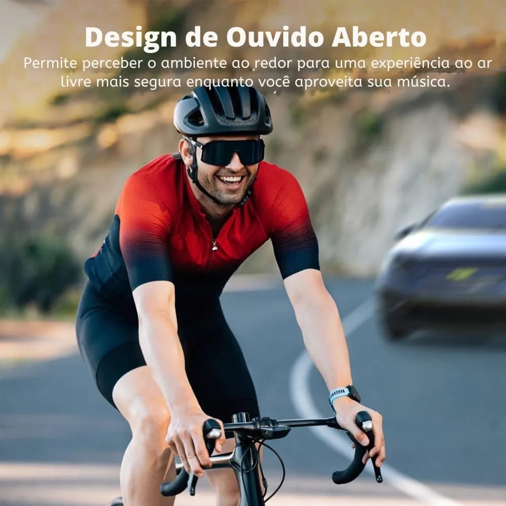 Fone de Condução Óssea Bluetooth 5.3, IPX8 À Prova D'água, 32GB Memória Interna, 8-10 Horas Bateria, para Natação e Esportes Aquáticos Fone de Condução Óssea Bluetooth 5.3, IPX8 À Prova D'água, 32GB Memória Interna, 8-10 Horas Bateria, para Natação e Esportes Aquáticos