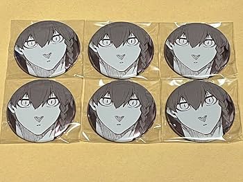 Amazon.co.jp: ブルーロック 黒名蘭世 キャラバッジ F シャーク