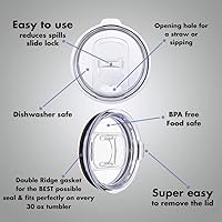 Vista 3 de Taza de viaje con texto en inglés "TRYING NOT RAISE LITTLE JERKS 20oz" con pajita grabada con láser, con divertidas citas, compara con Yeti Rambler