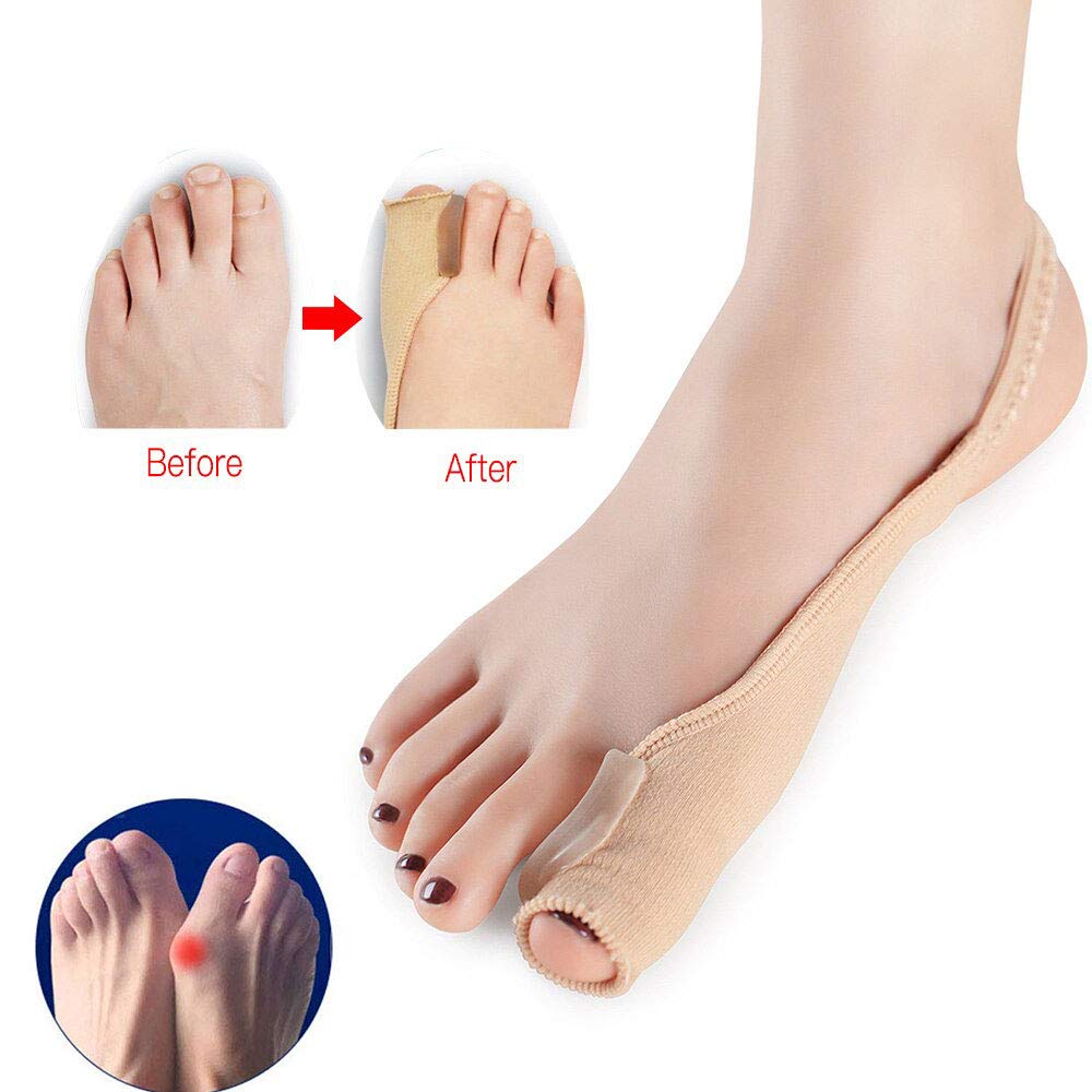 Pedimend Silicone Gel Hallux Valgus Pro Toe Spreader (5x) - Proper Big Foot Alignment - Orthotics Orthopedic Device - Improve Foot Strength - Good for Hammer Toe / Claw Toes - UNISEX - Foot Care