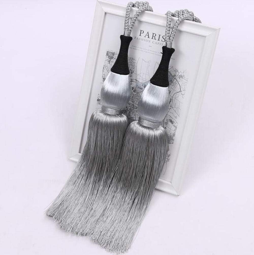 タッセル タイバック カーテン 2個 シャンパン ボール カーテン ストラップ タッセル ハンギング ボール カーテン デコレーショ