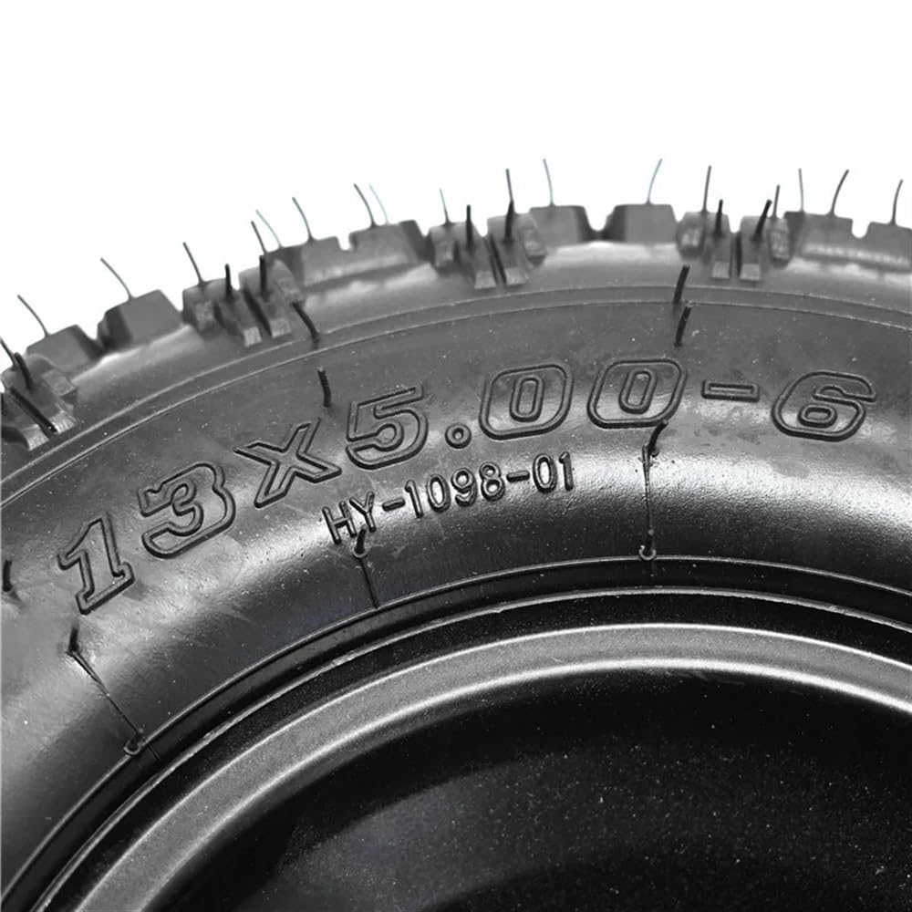 Pneu Trotinette Electrique Pneus de neige roue 13X5.00-6 pouces Roue plage 13 * 5