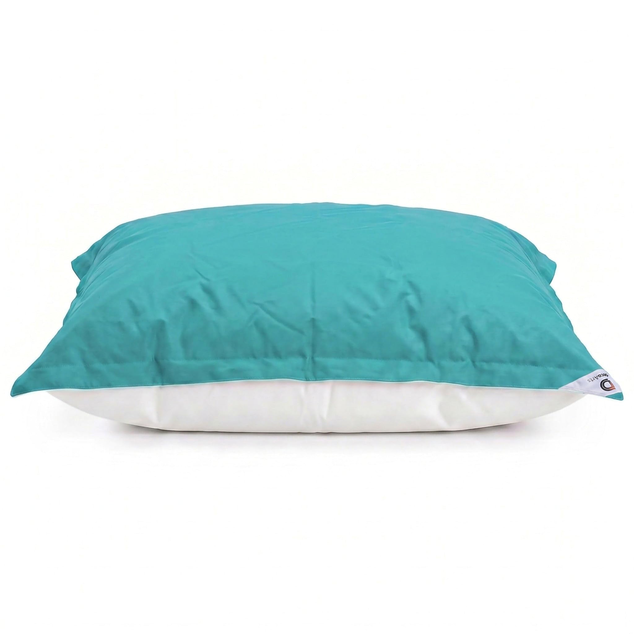 Housse pour Pouf Géant XXL 180x140cm Déhoussable Flottant Piscine Bleu Caraïbes
