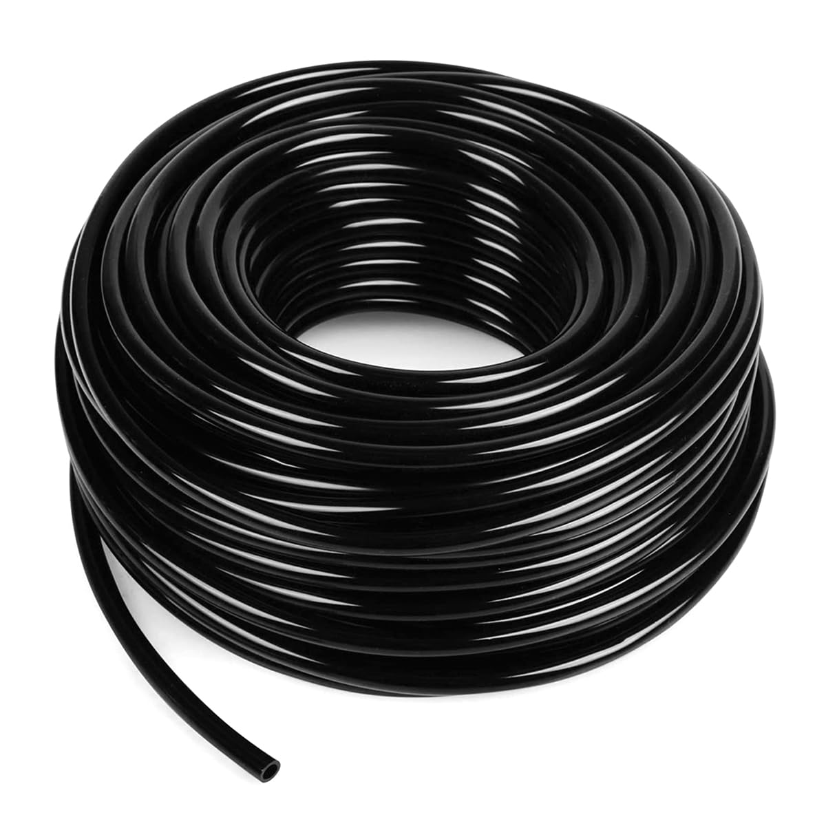 Alide 20M 4/7mm Garden Irrigation Hose, Flexible Garden Watering Tube Mic-ro Drip System for Agriculture Lawn Greenhouse Flower Bed