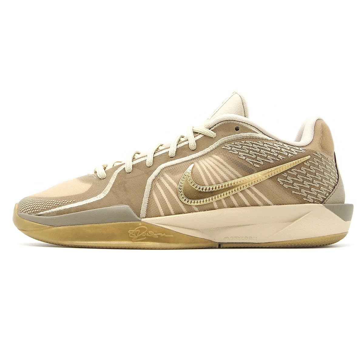 Amazon | [ナイキ] SABRINA 2 NRG EP RATTAN/METALLIC GOLD-KHAKI