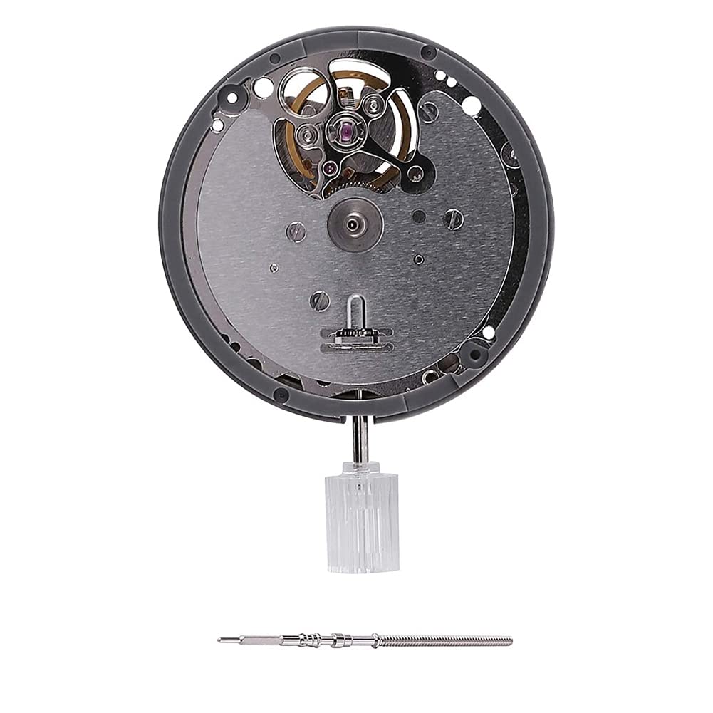 Mechanical Automatic Movement for Whole Movement Fits SII NH38/NH38A Replacement Parts Accessories, black