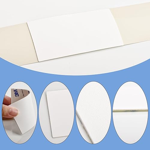 Miniatura 5 de 8 pestañas de reparación de persianas verticales de 2 pulgadas de longitud, persianas horizontales blancas, paneles de listones de repuesto,