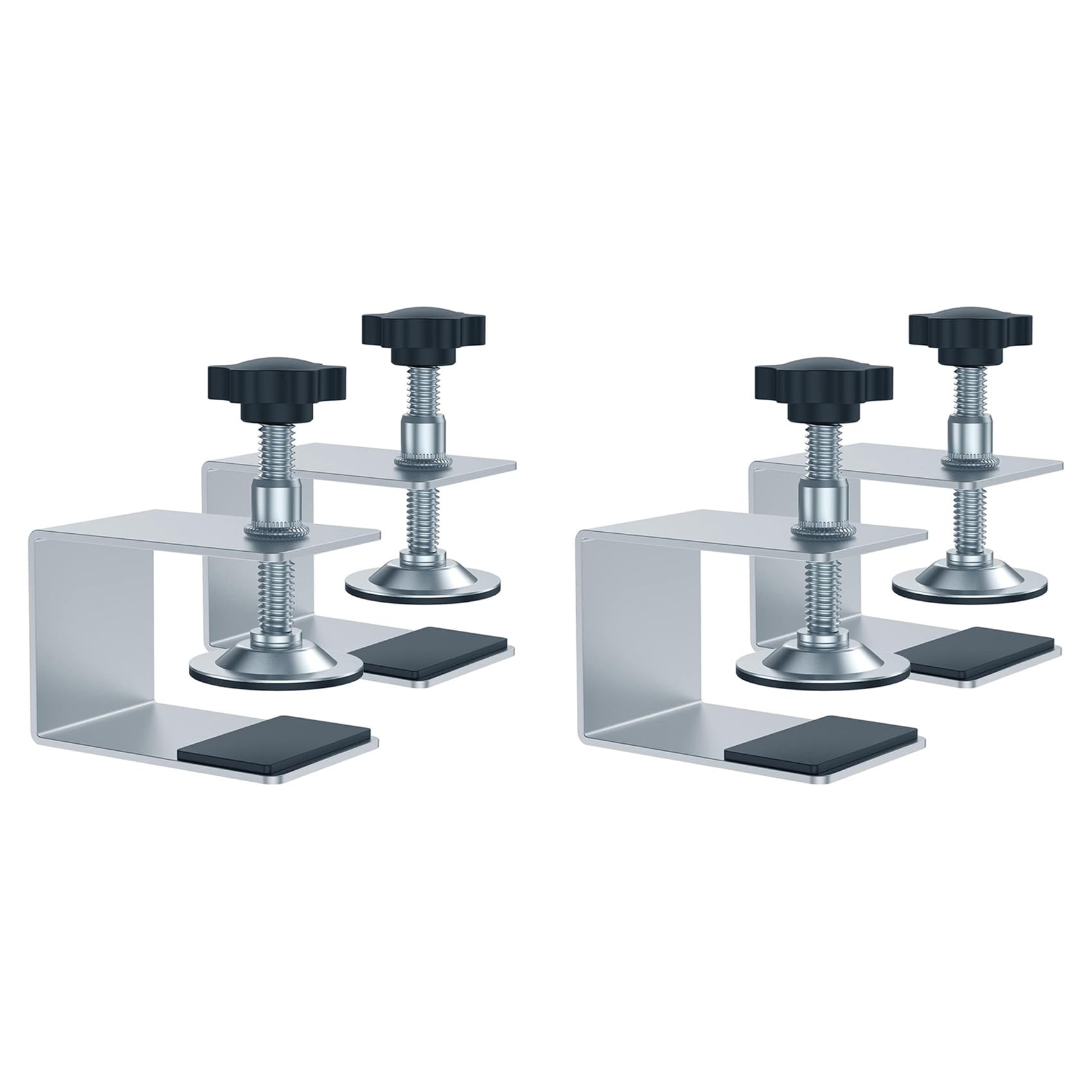 Jnchdghwa As Shown 4X Cabinet Clamps,Installation Clamp Zinc Drawer Fixing Clip,Adjustable Cabinet Hardware Jig B