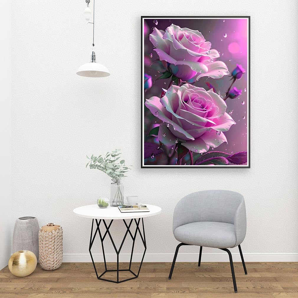 Kit Diamond Painting BEAYIOU Con Mucca, 30x40 Cm, Tela Autoadesiva, Per Adulti E Principianti