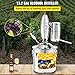VEVOR Alcohol Still 13.2Gal/50L Alcohol Distiller With Ceramic Balls for Purer Wine Distillery Kit for Alcohol With Brewing Kit for DIY Whisky Wine Brandy