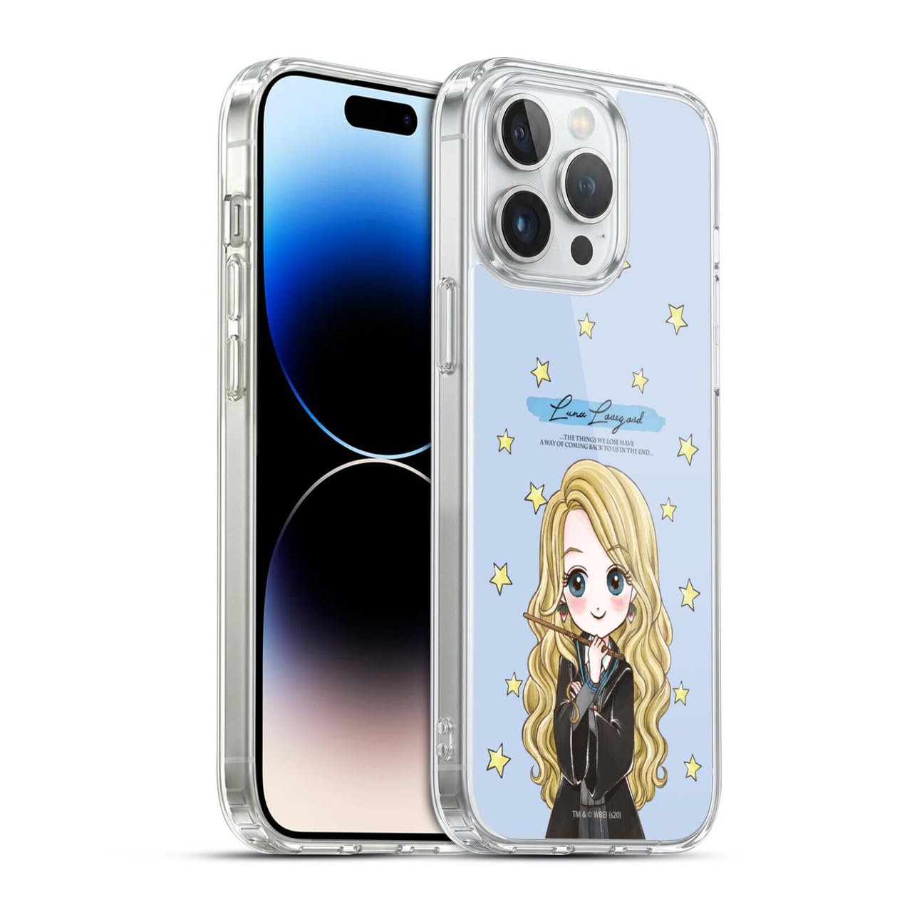 Head Case Designs Licenciado Oficialmente Harry Potter Patrón Luna Reliquias de la Muerte XXXVII Caso Funda de Gel Suave Compatible con Apple iPhone 12 / iPhone 12 Pro — view 114