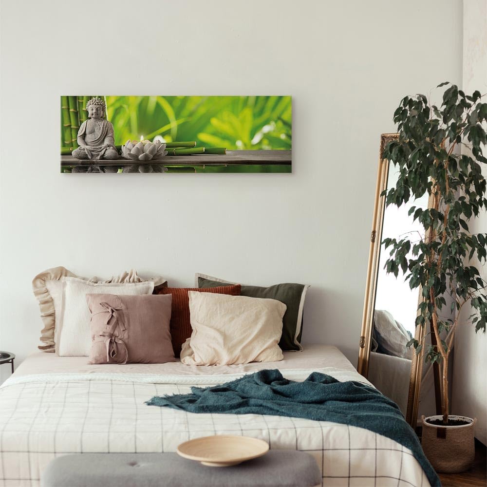Akustikbild 'Bathroom' 120x40 Cm - Schallabsorber Aus Akustikschaum, Wandfertig, Reduziert Hall