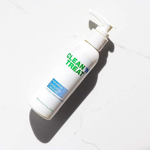 Miniatura 4 de Theraplex Clean N Treat - Limpiador alfa beta 37 onzas - Limpiador exfoliante para pieles propensas al acné y grasas proporciona una piel limpia y