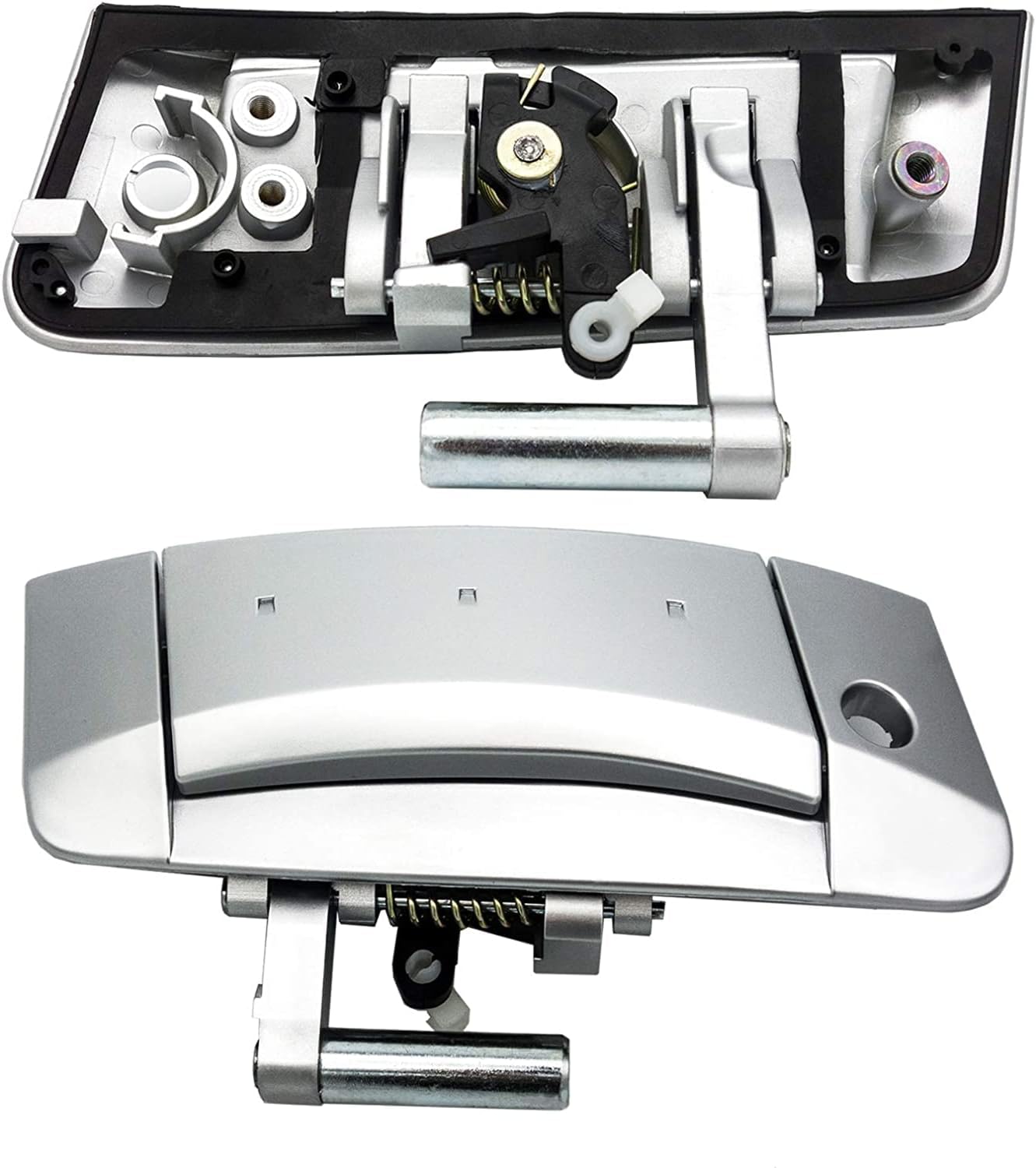 3mirrors Exterior Door Handle Left Compatible with 2003-2009 Nissan 350Z Replaces# 80606-CD01E, 80606-CD00E, 80606-CD00B, 80606-CD00C, 80606-CD01D Driver Door Handle