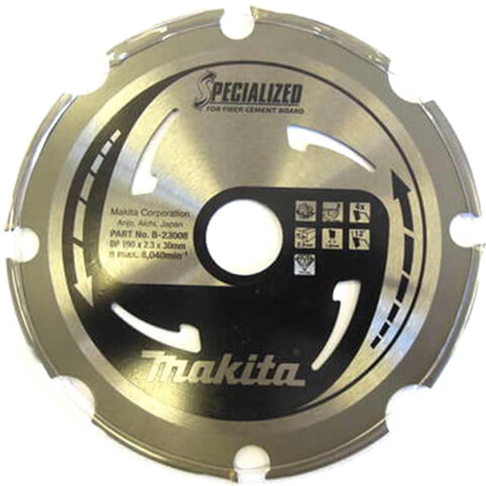 Makita Multi-Colour B-33685 Specialized Blade For Fibre Cement Board 165X20x4t