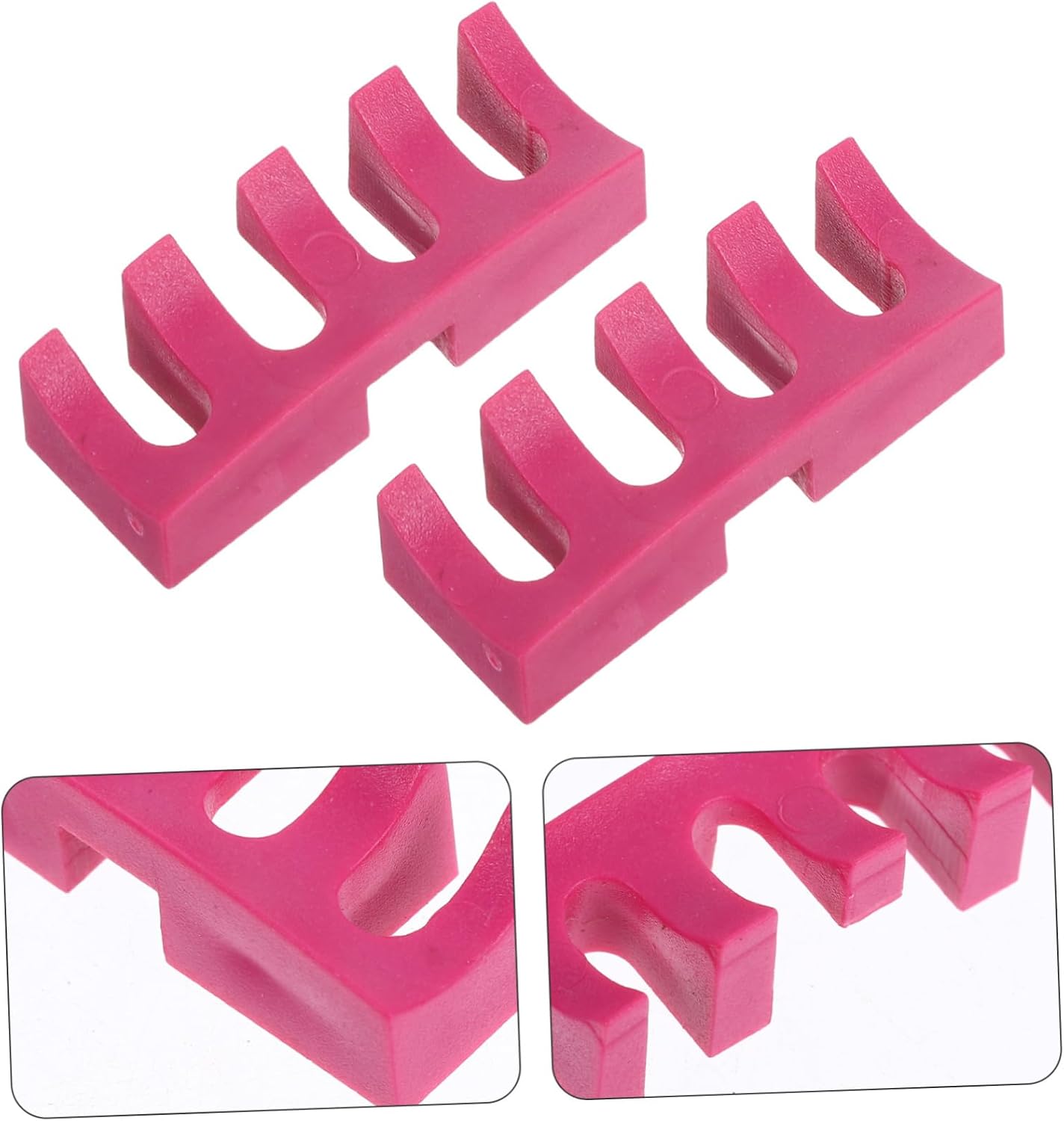 Badminton Racket Load Spreader Tool 2 Pcs Stringing Machine Adapter High Tension Protector for Training Embedded Racket Stringing Equipment for Players