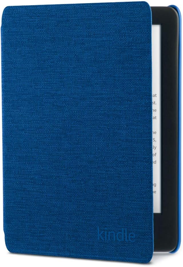 Kindle Fabric Cover - Cobalt Blue (10th Gen - 2019 release only—will not fit Kindle Paperwhite or Kindle Oasis). - Amazon product rated Grade A