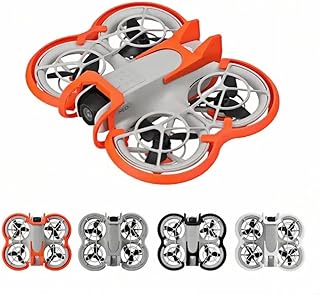 DJI Neoプロテクターキットジンバルバンパーテールパドルガードとキックスタンド用超軽量デザインドローン保護(オレンジ)4個セット。