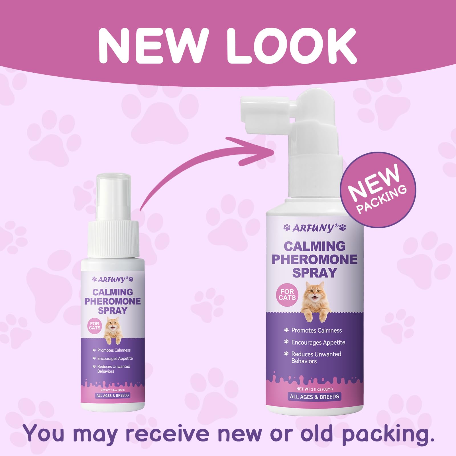 Cat Calming Pheromone Spray - Cat Calming Spray - Reduce Scratching, Fighting, Peeing, Marking - Cat Anxiety & Stress Relief - for Home, Travel, Vet Visits - with Cat Pheromone & Natural Ingredients - image 2
