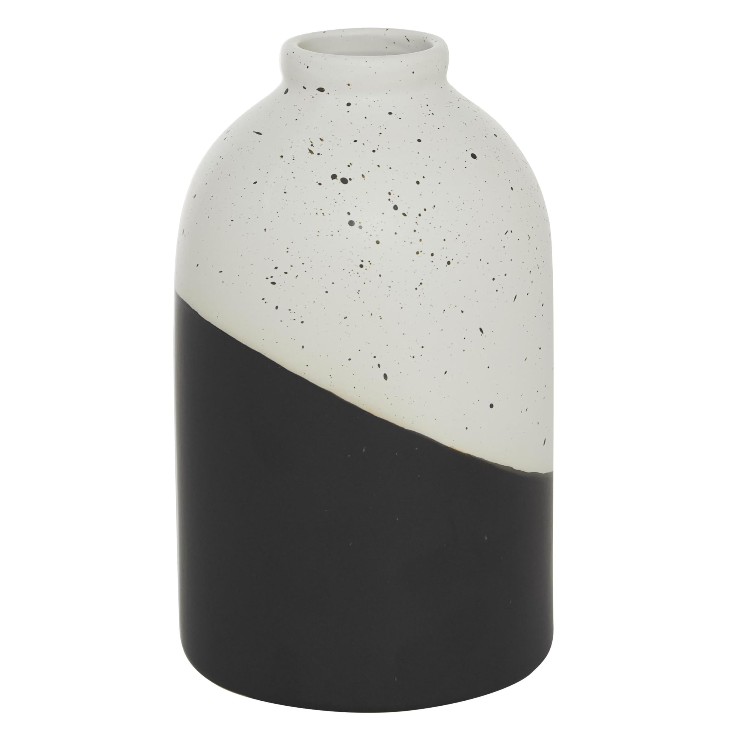 Vase en céramique noire Deco 79 pour décorer un petit espace avec élégance