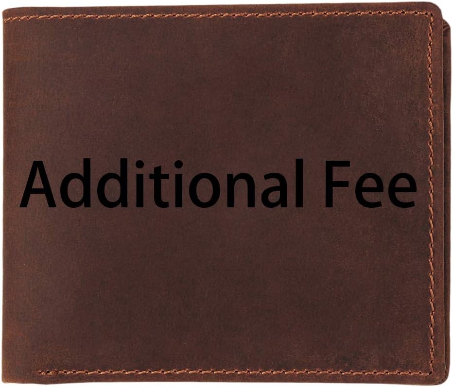 Men Wallet, Wallet for Husband, Extra fee for shipping, parts, engraving, etc (Do not order)