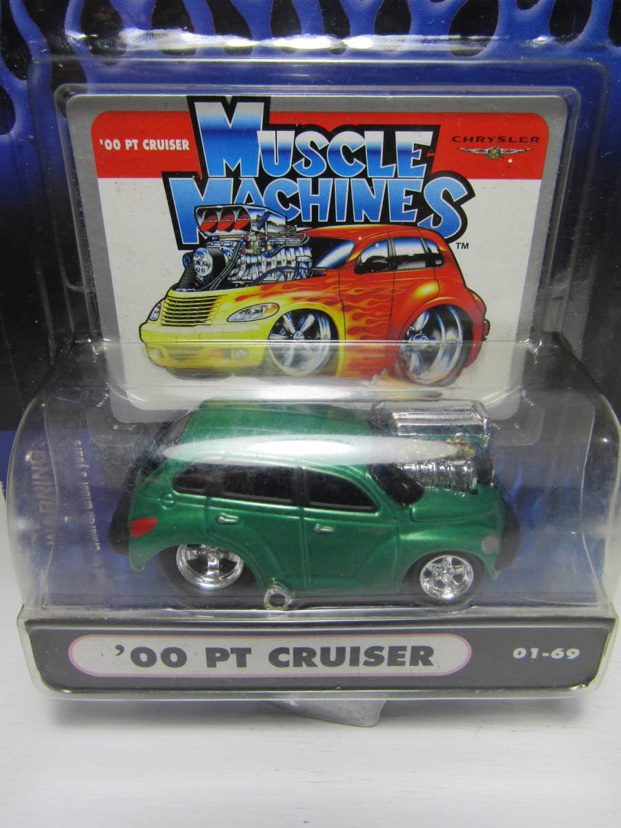 Amazon | MUSCLE MACHINES 1/64 PT CRUISER PTクルーザー 00マッスル