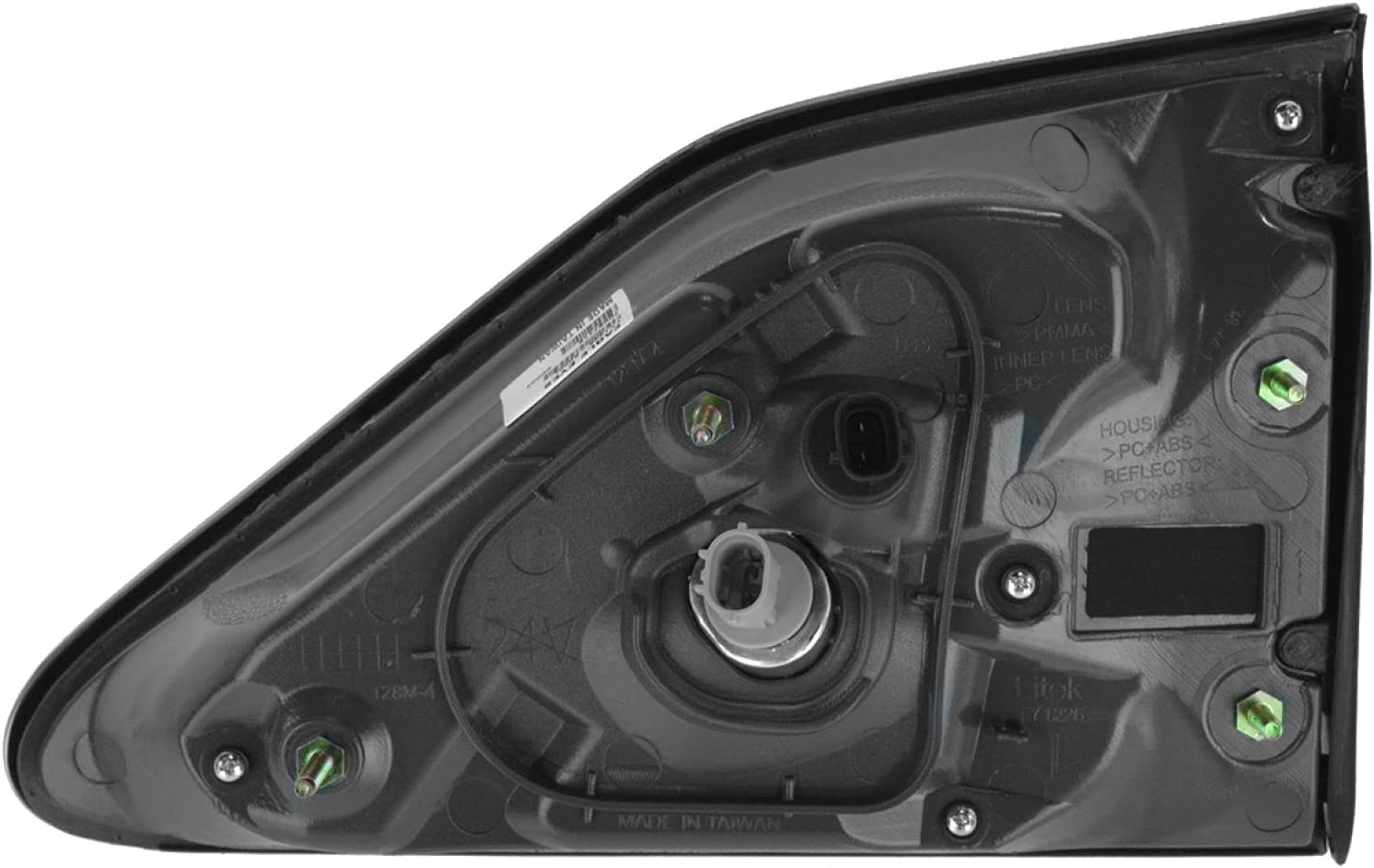 TRQ Driver Side Inner Tail Light Assembly Compatible with 2013-2015 Lexus RX350 RX450h LX2802105