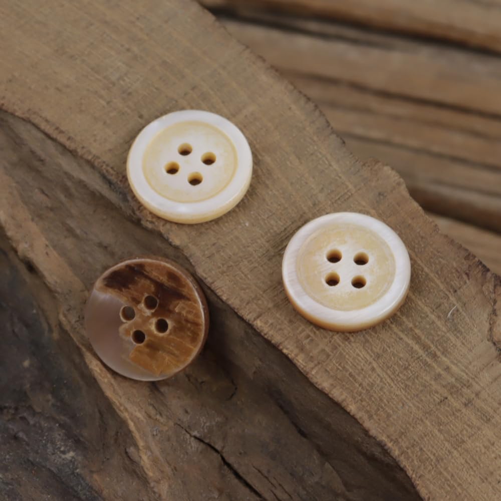 10-100 Pezzi 10-15 mm Bottoni in Conchiglia Naturale, Bottoni Rotondi in Conchiglia per Cucito Artigianale per Camicia Maglione Cardigan Fai da Te Artigianato Decorazione Accessori