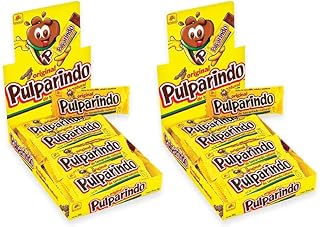 Pulparindo, Hot and Salted Tamarind Candy by De la Rosa, Original Flavour- 2x280gr (40 Units)