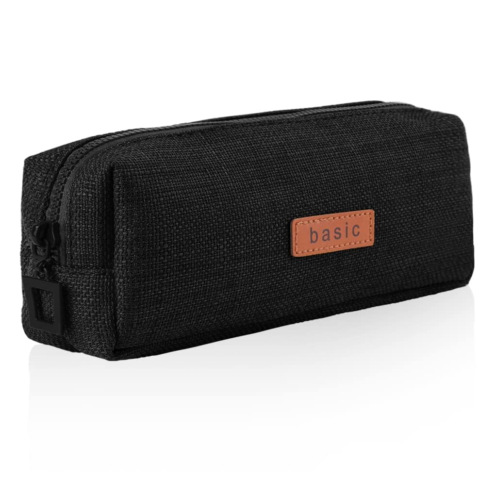 Coin Pouch Small Wallet Change Purse Holder Bag Mini Pocket Zipper Case for Student Women Travel (Black)-image-45