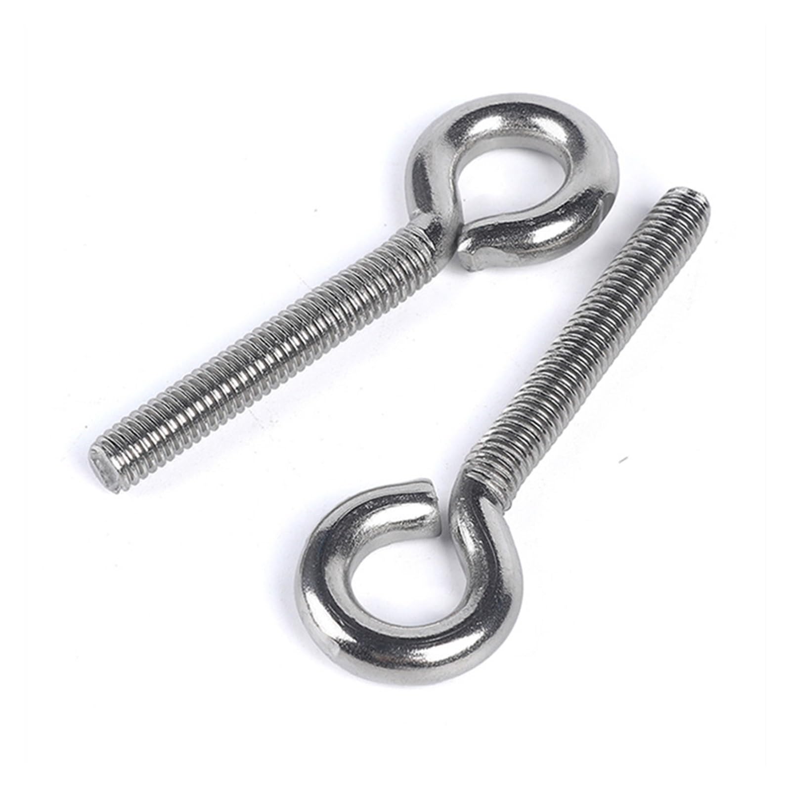 crochets à œil vissés,Crochets de plafond en méta, Vis à œil de mouton en acier inoxydable M4M10 304, crochet fermé avec vis à anneau(M5x20mm(10PCS))