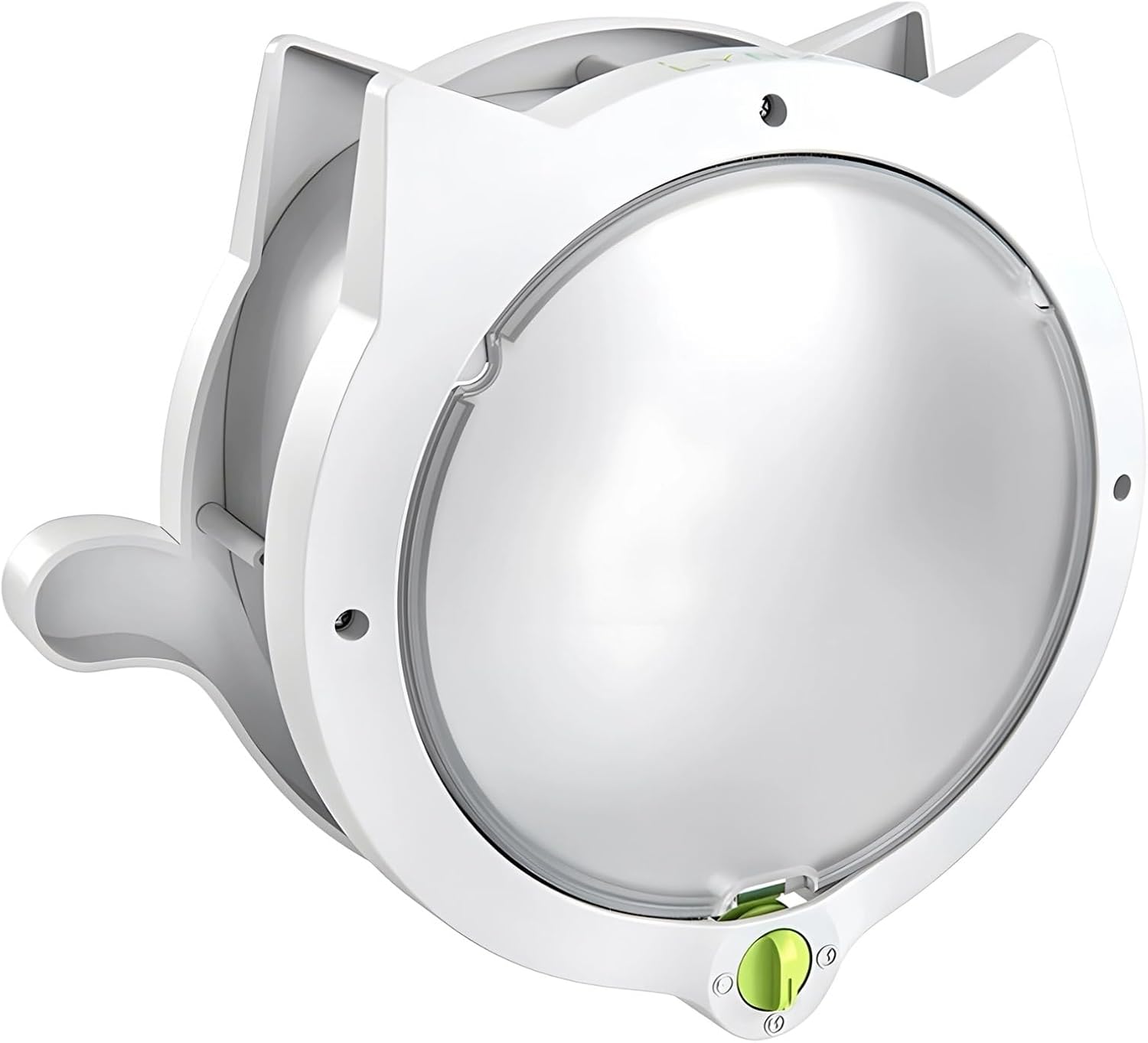 12.2 X 10.2 In White Cat Door, 4-Way Locking For Cats And Small Dogs, Interior Pet Door With Weatherproof Seal, Install Guide & Screws