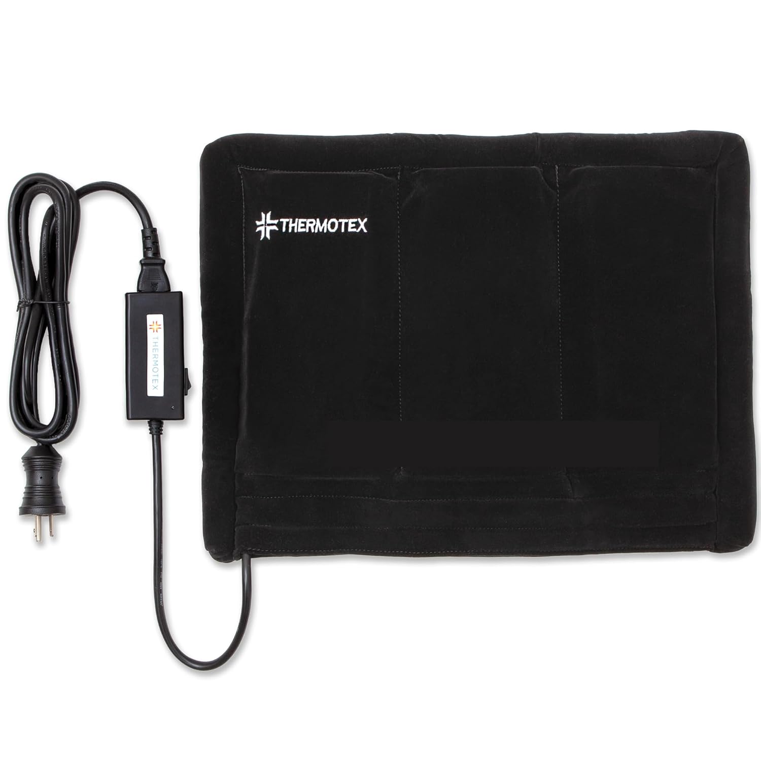 Thermotex–Far Infrared Premium Heating Pad – Platinum – Pain Relief – Warms and Relaxes Muscles – Large Size for Back, Shoulder, Arms and Legs – 17 in. x 13 in.