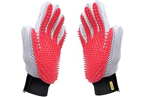 Marchul Pet Grooming Glove - Hair Remover Brush for Short Hair Cats