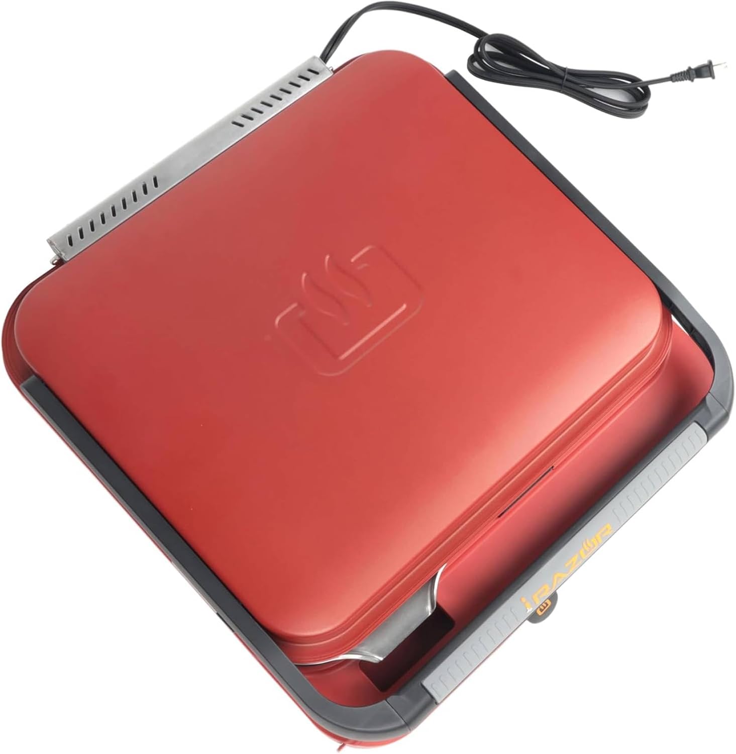 Razor I-Razor Portable Electric Induction Griddle, Flat Cooktop with Temp Control, Red