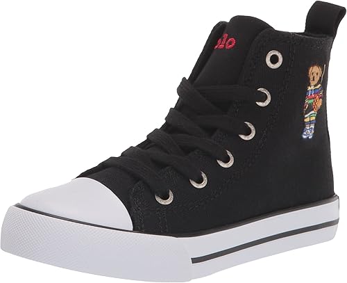 POLO RALPH LAUREN Tenis unisex Hamptynhiiibear Blk CVSBball para niños