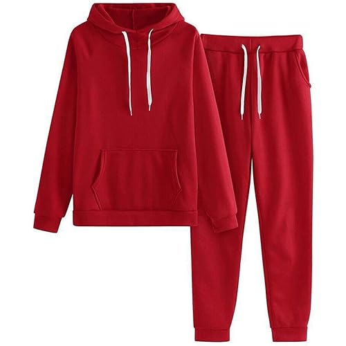 Jogger Sets for Women 2 Piece Lounge Sets Fall Sweatshirt Sets Outfits Matching Sweatsuits T