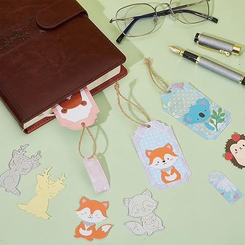 Miniatura 68 de INFUNLY Troqueles de corte de palabras de Feliz Navidad para árbol de Navidad, troqueles de metal para hacer tarjetas, copos de nieve, campanas