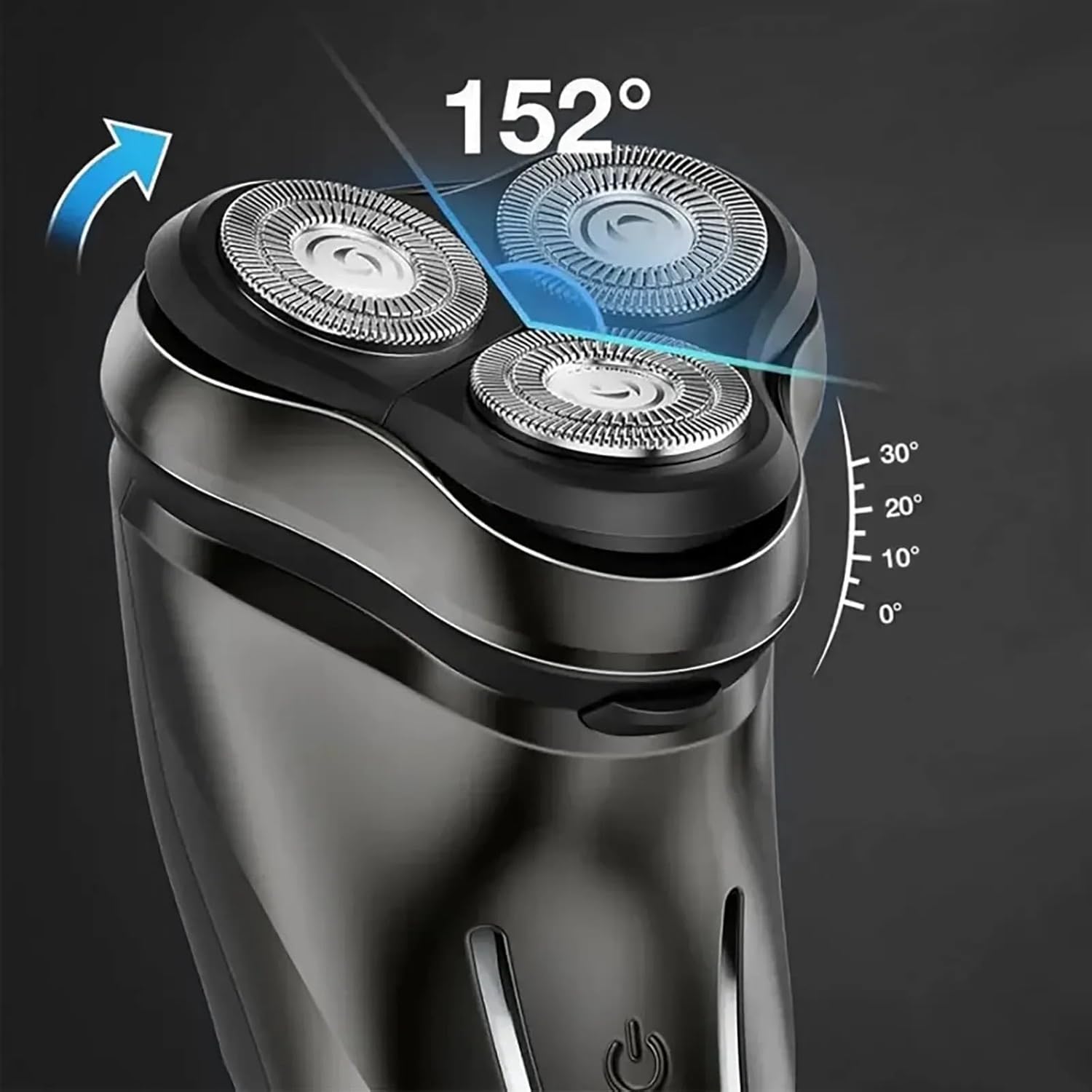 Diagram showing the 4D flexible floating head movement