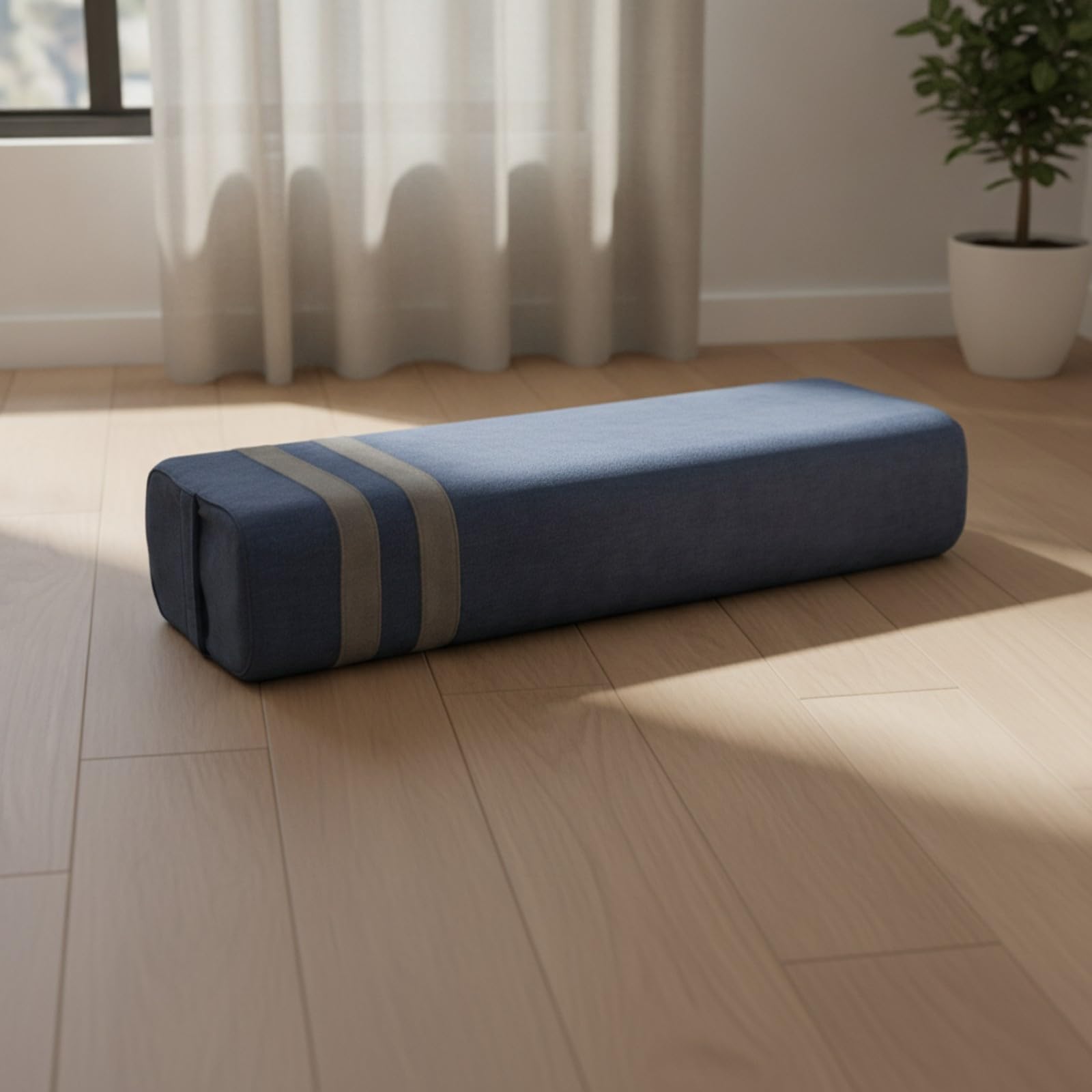 Cojín Meditación con Funda Extraíble, Café