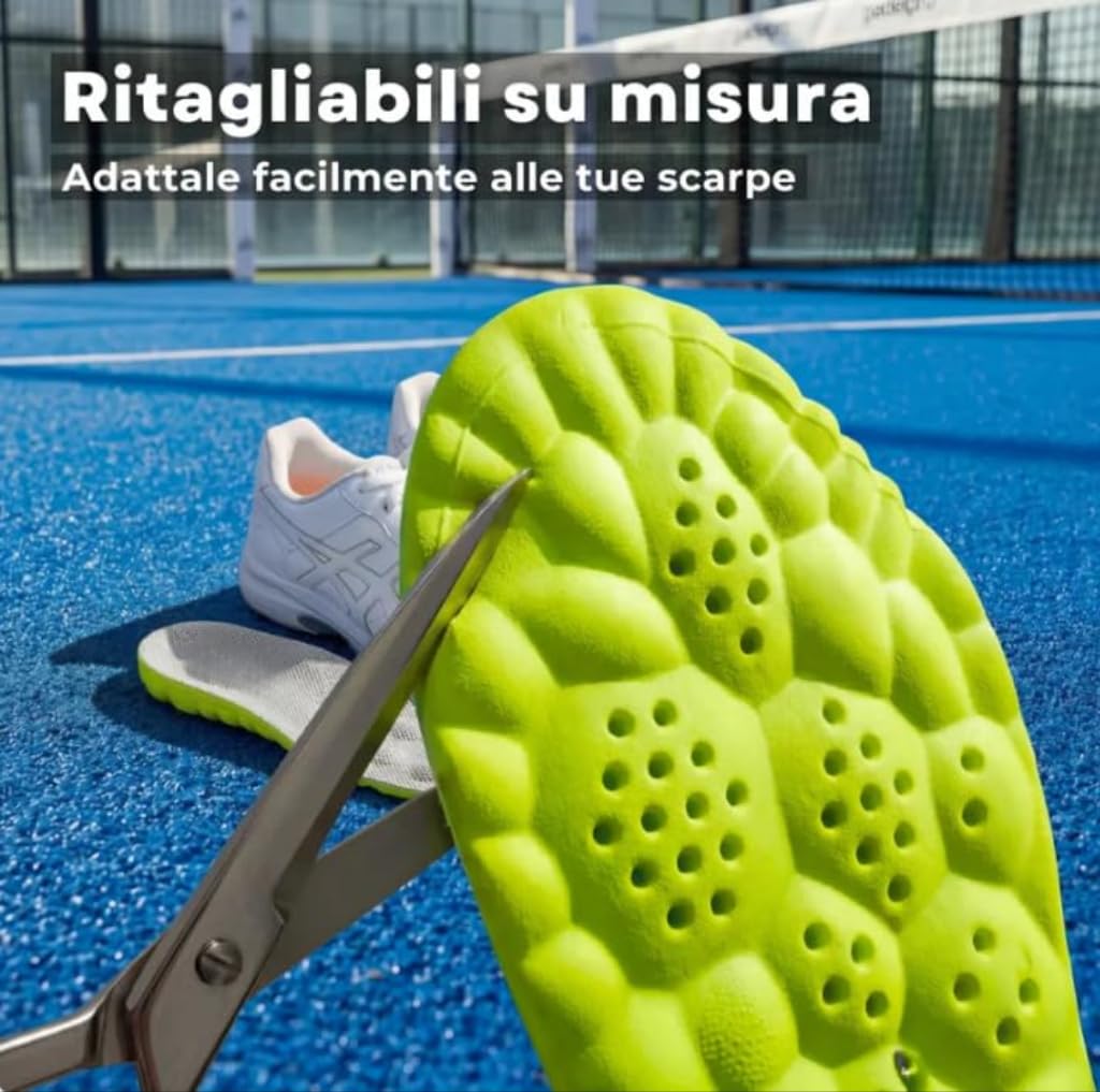 Flexora Solette Massaggianti (Grigio Un Paio, 39-40)