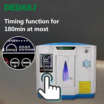 酸素吸入機　DEDAKJ DE-1B Amazon | 携帯型のスマート音声全タッチパネルの酸素生産機1-7 L