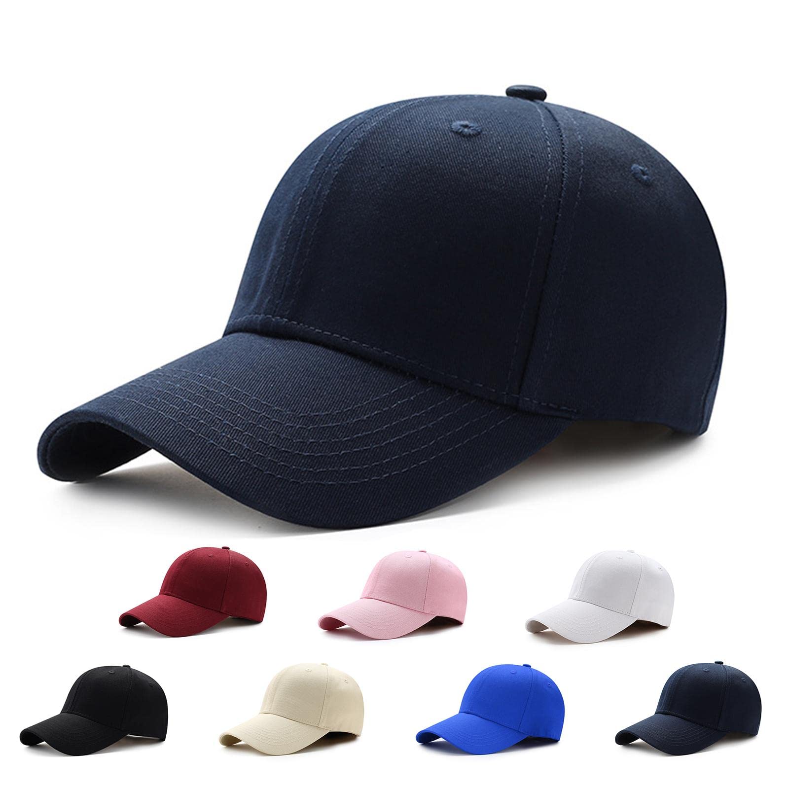 EDOTON Baseball Cap Damen Outdoor Baseballkappe Klassische Verstellbare Planit-Mütze Sport Freizeit Sommercap Sonnenhut Sport Reisen Draußen Kappen Hüte