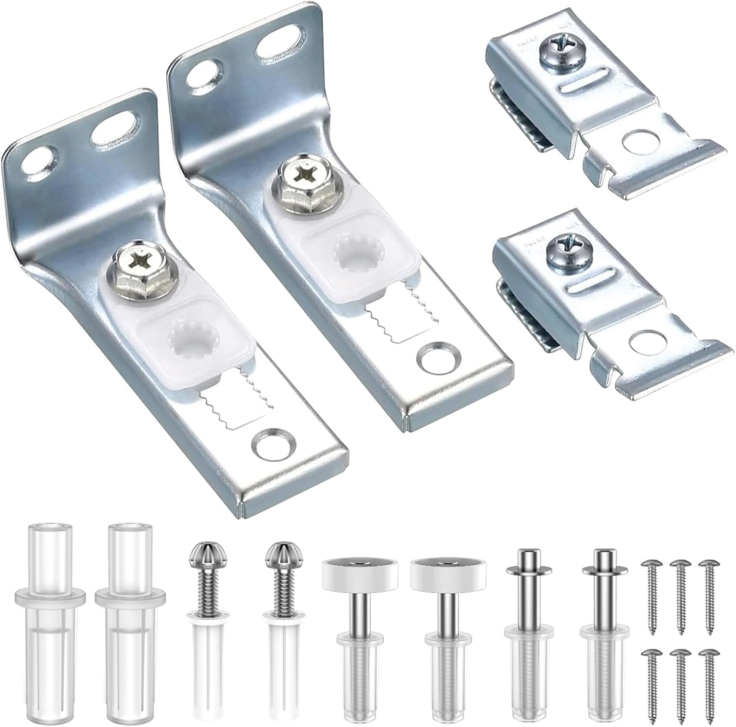 Bifold Door Hardware Repair Kit 2 Pcs Bifold Sliding Closet Door Hardware Kit for 7/8" to 1