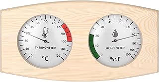 bnf® Sauna Thermometer Hygrometer Wooden Celsius Thermometer for Club Home Family | Yard, Garden & Outdoor Living | Pools & Spas | Sauna Parts & Accessories-picture-30