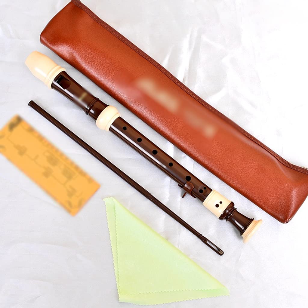 flöte Britische Tonart C Sopranblockflöte, Das Team Verwendet Flöte Instrument, Professionelle Barocke Blockflöten, Mit Aufbewahrungsbeutel + Reinigungsstäbchen