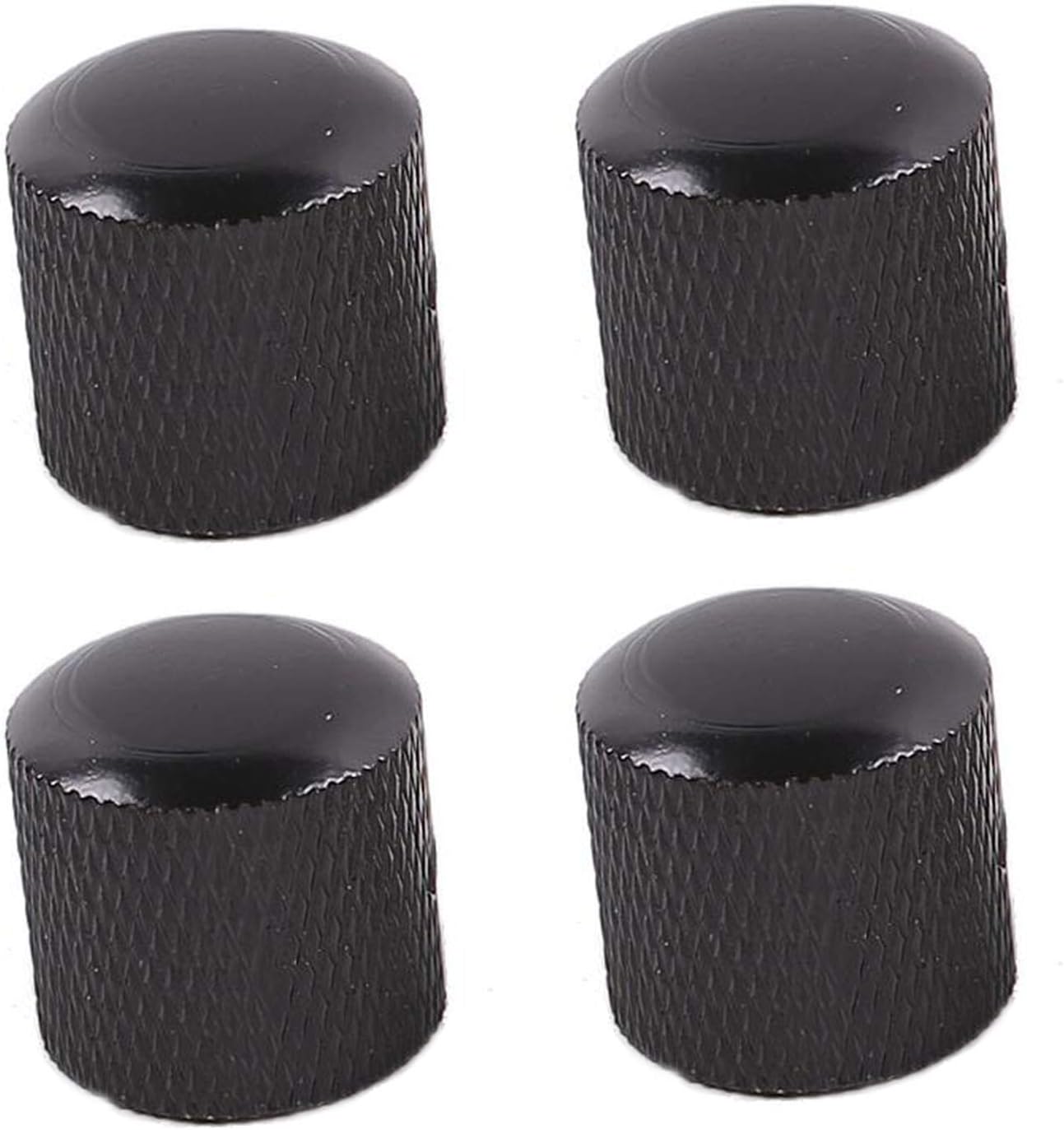4 Pcs Metal Potentiometer Control Knobs Metal Gold Guitar Knobs Volume